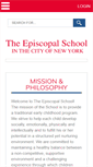 Mobile Screenshot of episcopalschool.org